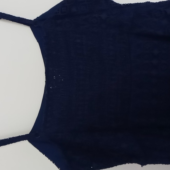 A beautiful navy blew Charming Charlie sundress. New and never worn or washed. - Picture 2 of 4